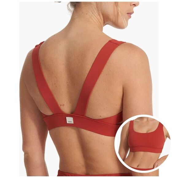 VUORI Stride Bra SPORTS BRA POPPY‎ Women’s size XS NWT - Picture 2 of 7